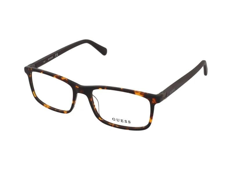Guess Frame GU1948 in Brown, Havana (052), front three-quarter view