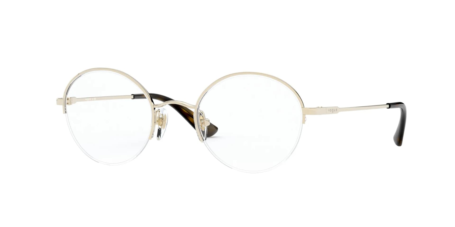 Vogue Eyewear Frame VO4162 in Pale Gold (848), front three-quarter view