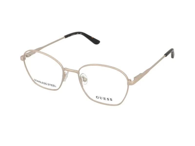 Guess Frame GU50272 in Gold (032), front three-quarter view