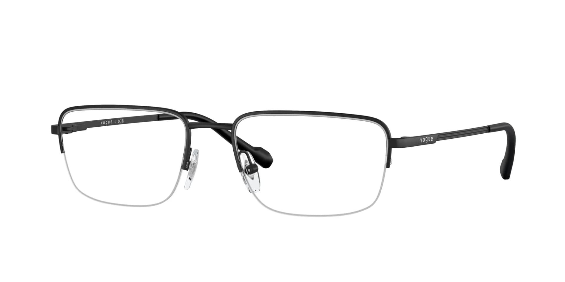 Vogue Eyewear Frame VO4299I in Matte Black (352S), front three-quarter view