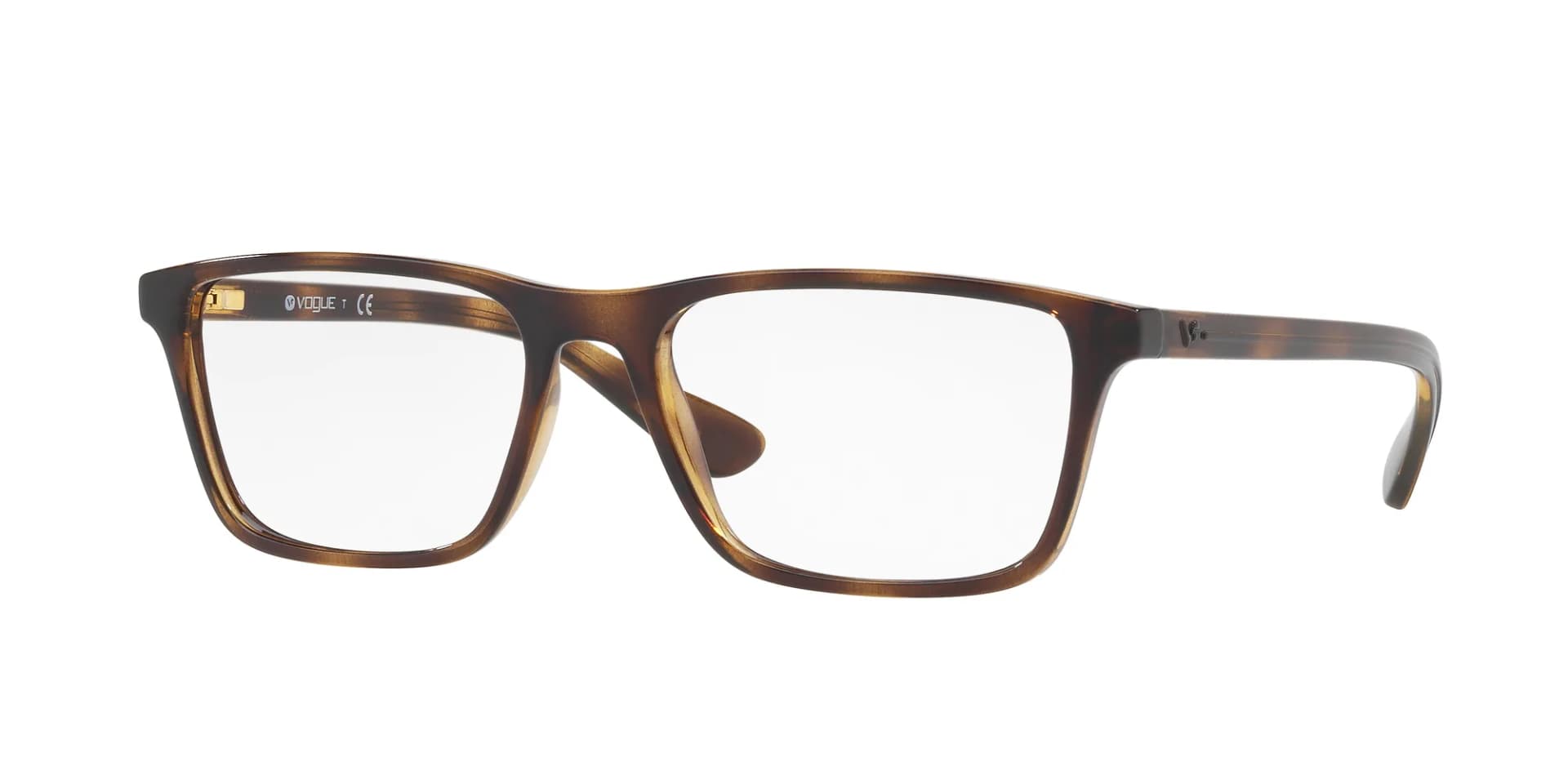 Vogue Eyewear VO5179I eyeglasses in Dark Havana (W656), front three-quarter view