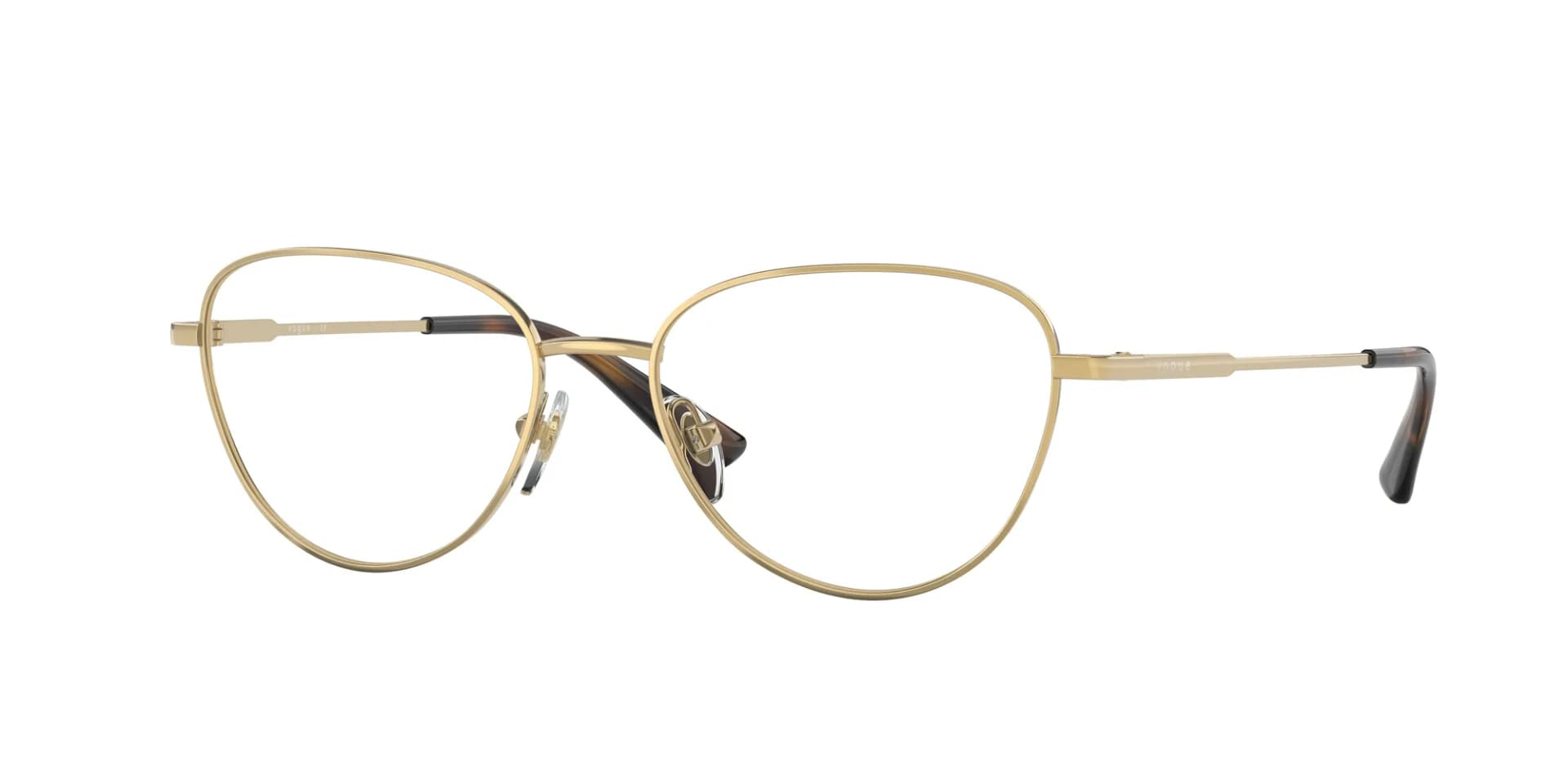 Vogue Eyewear Frame VO4241I in Gold (280), front three-quarter view