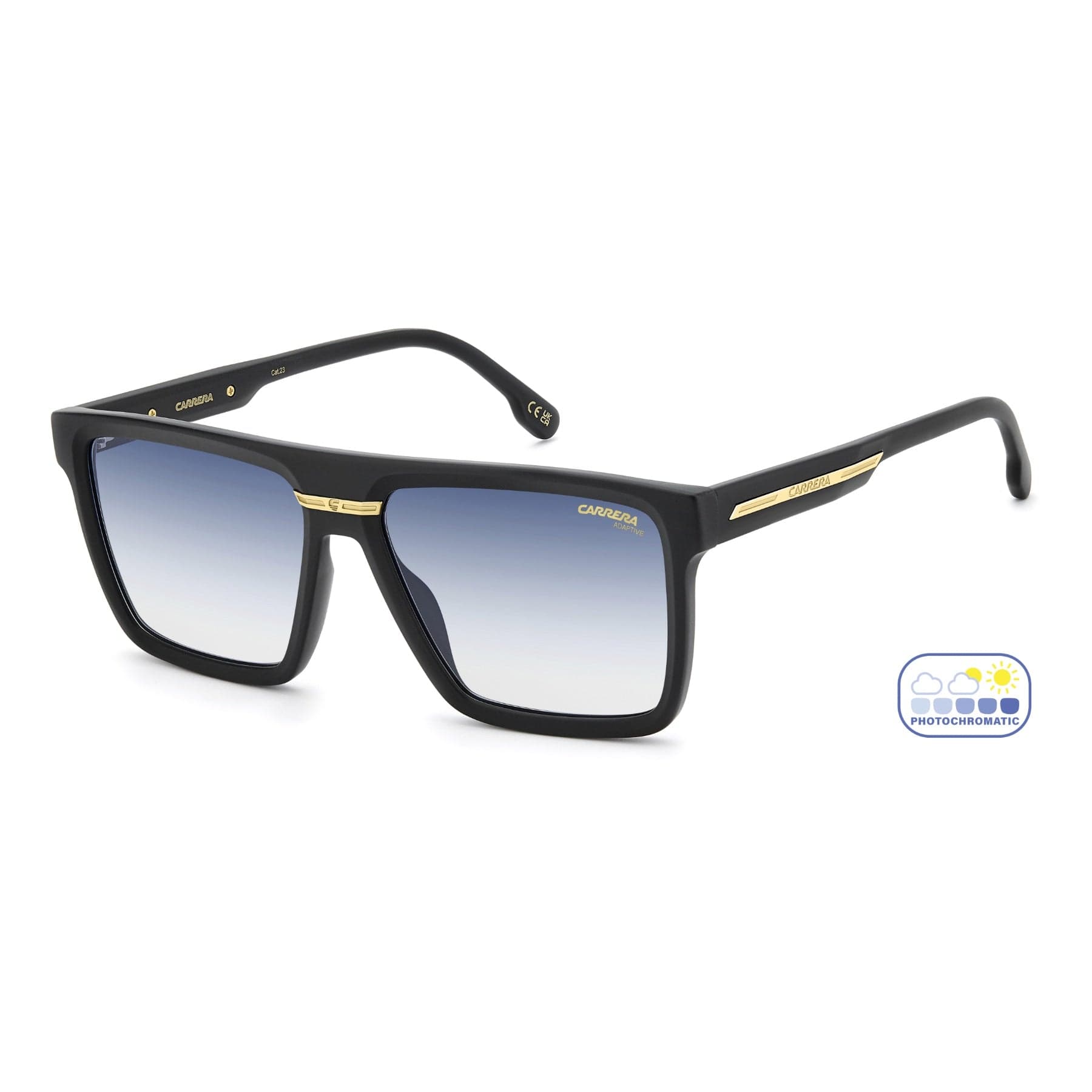 Carrera Sunglasses VICTORY C 03/S in MATTE BLACK, three quarter view