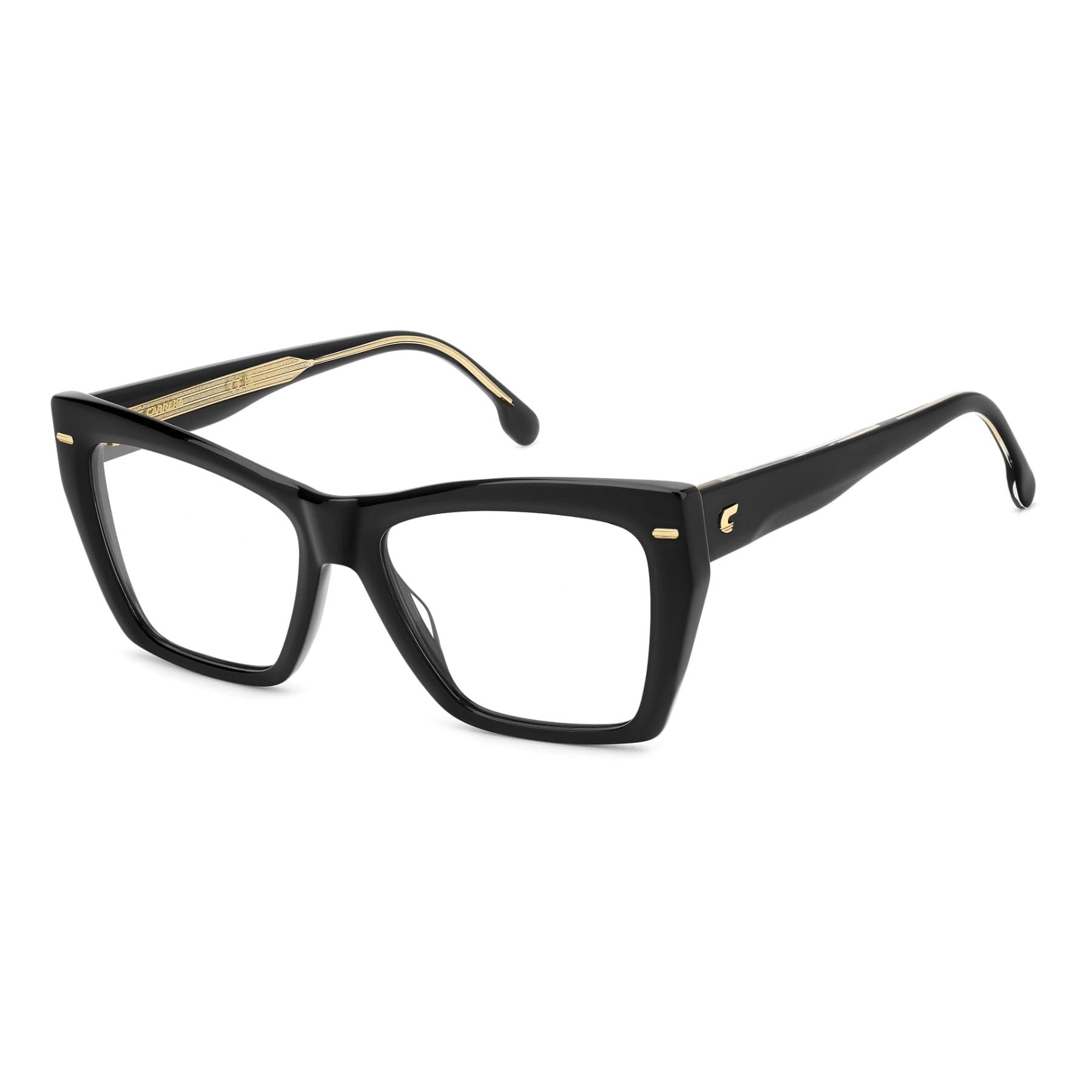 Carrera Frame 3064 in BLACK, three quarter view