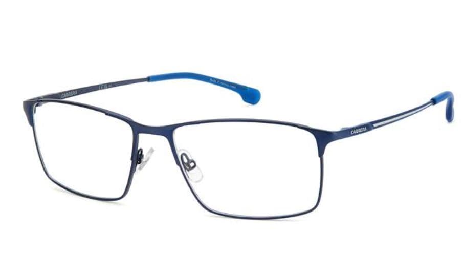 Carrera Frame 8896 in Blue (FLL), front three-quarter view