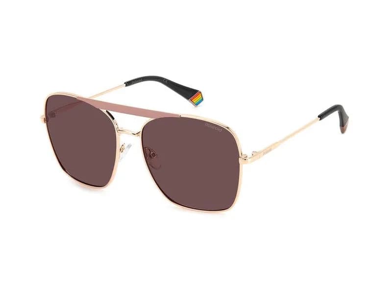 Polaroid Sunglasses PLD 6201/S/X in 0Y8 (0Y8), front three-quarter view
