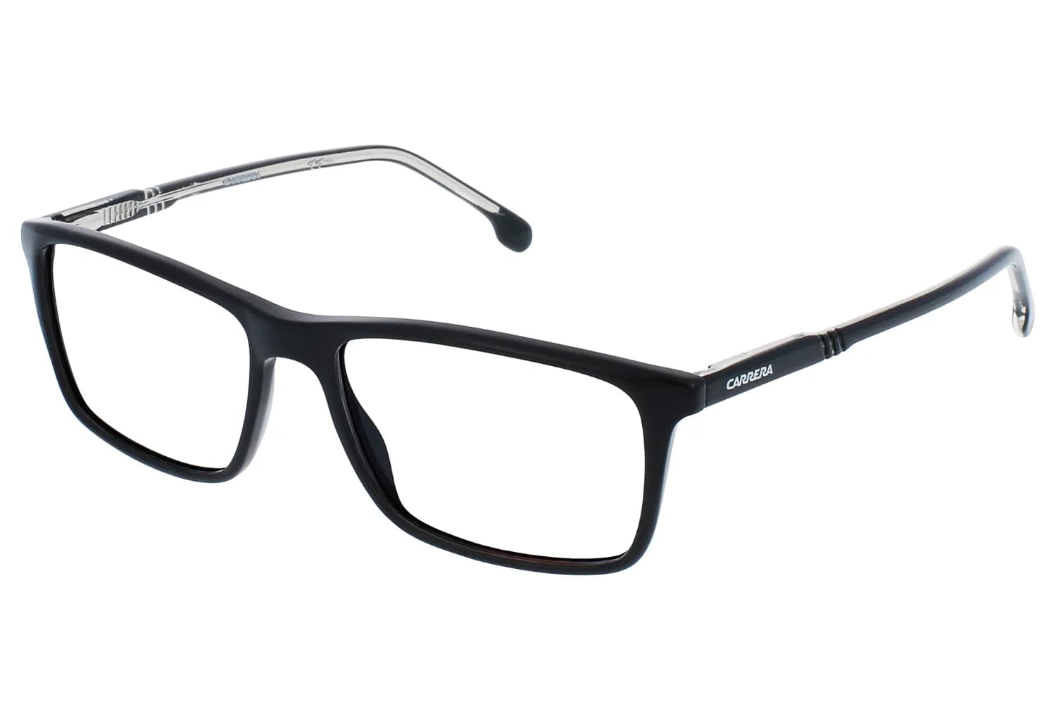 Carrera Frame 1128 in Black (807), front three-quarter view