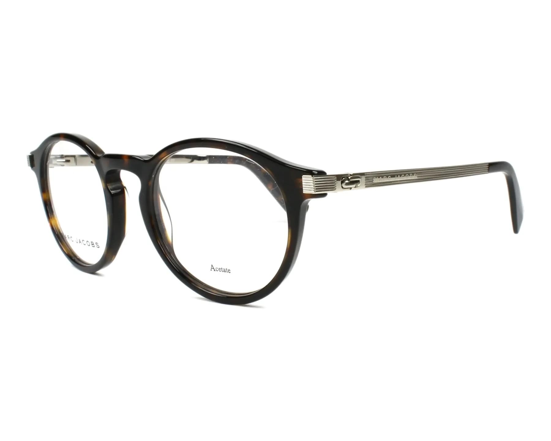 Marc Jacobs Frame 244 in Brown (086), front three-quarter view