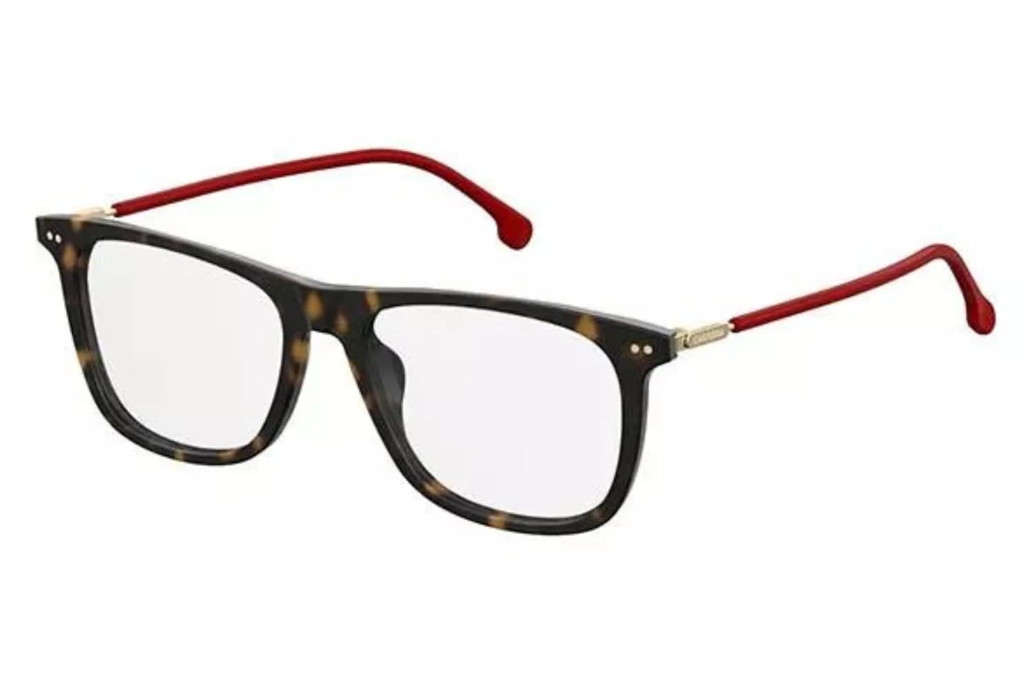 Carrera Frame 144/V in Dark Havana Red (2IK), front three-quarter view