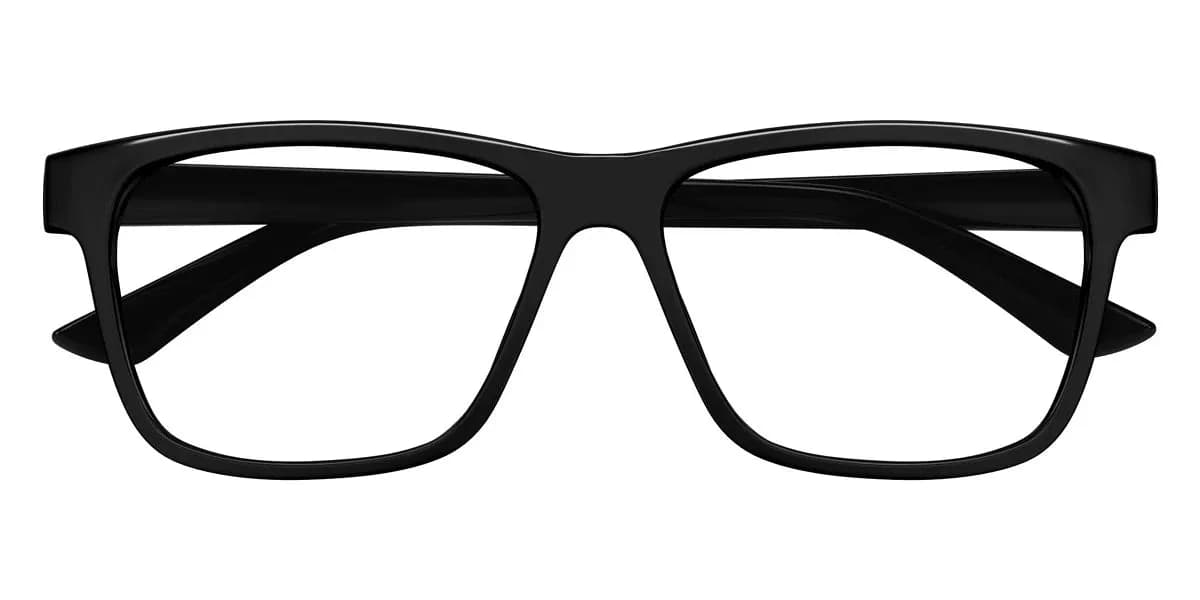 Puma Frame PU0470O in Black (001), front three-quarter view