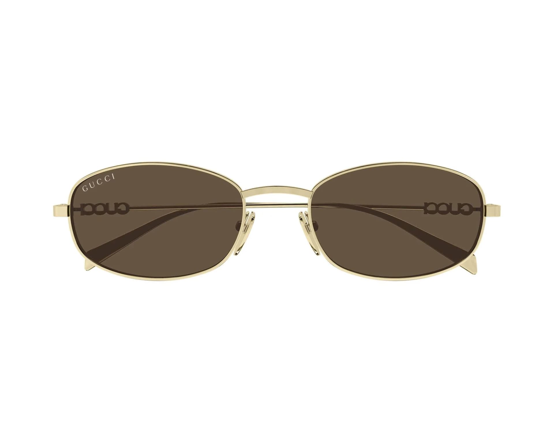 Gucci Sunglasses GG1940S in Gold (002), straight front view