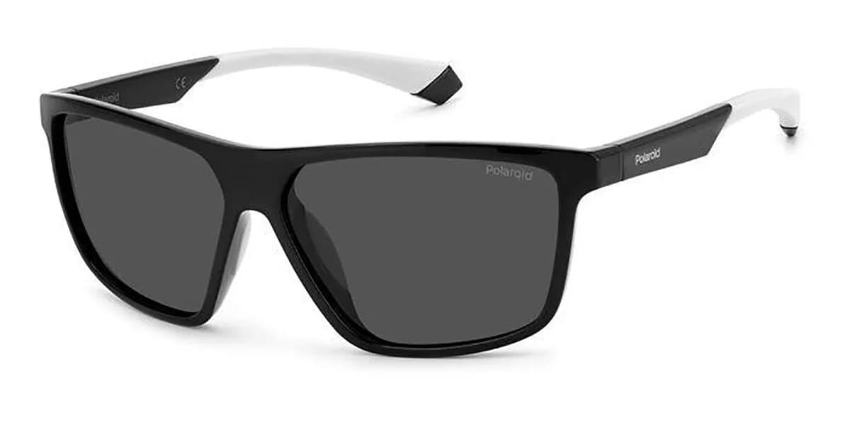 Polaroid Sunglasses PLD 7044/S in Black (08A), front three-quarter view