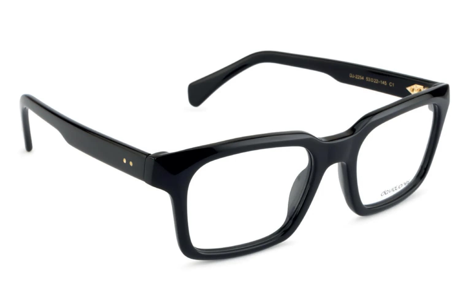 David Jones Frame 2254 in Black (C1), front three-quarter view