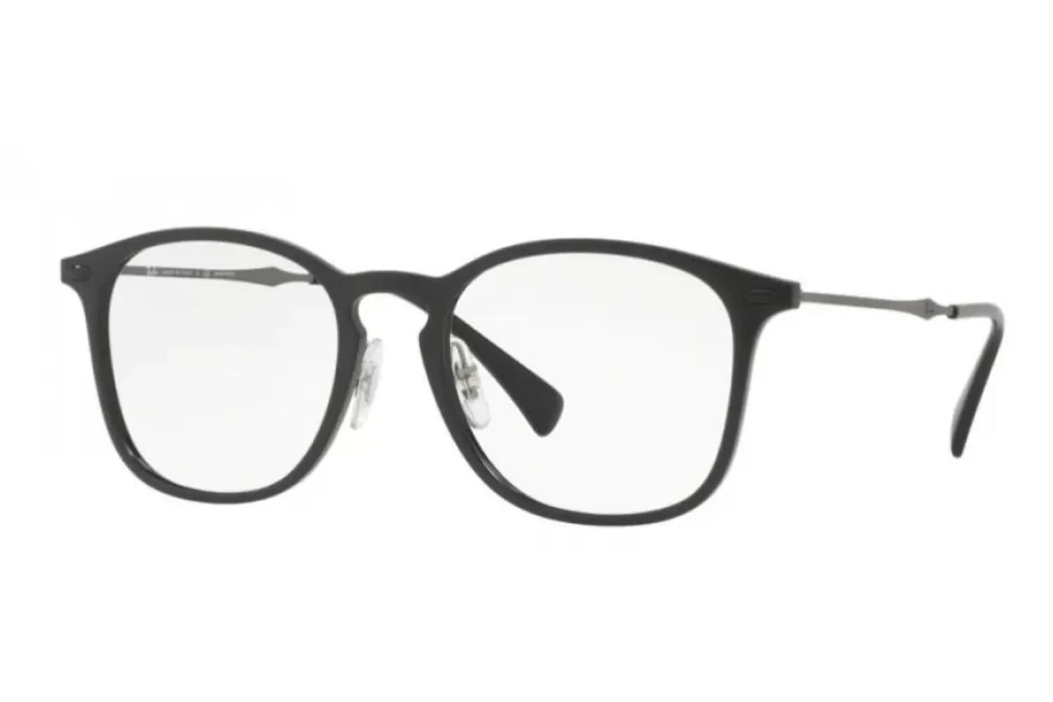 Ray-Ban 8954 eyeglasses in Black (8025), front three-quarter view