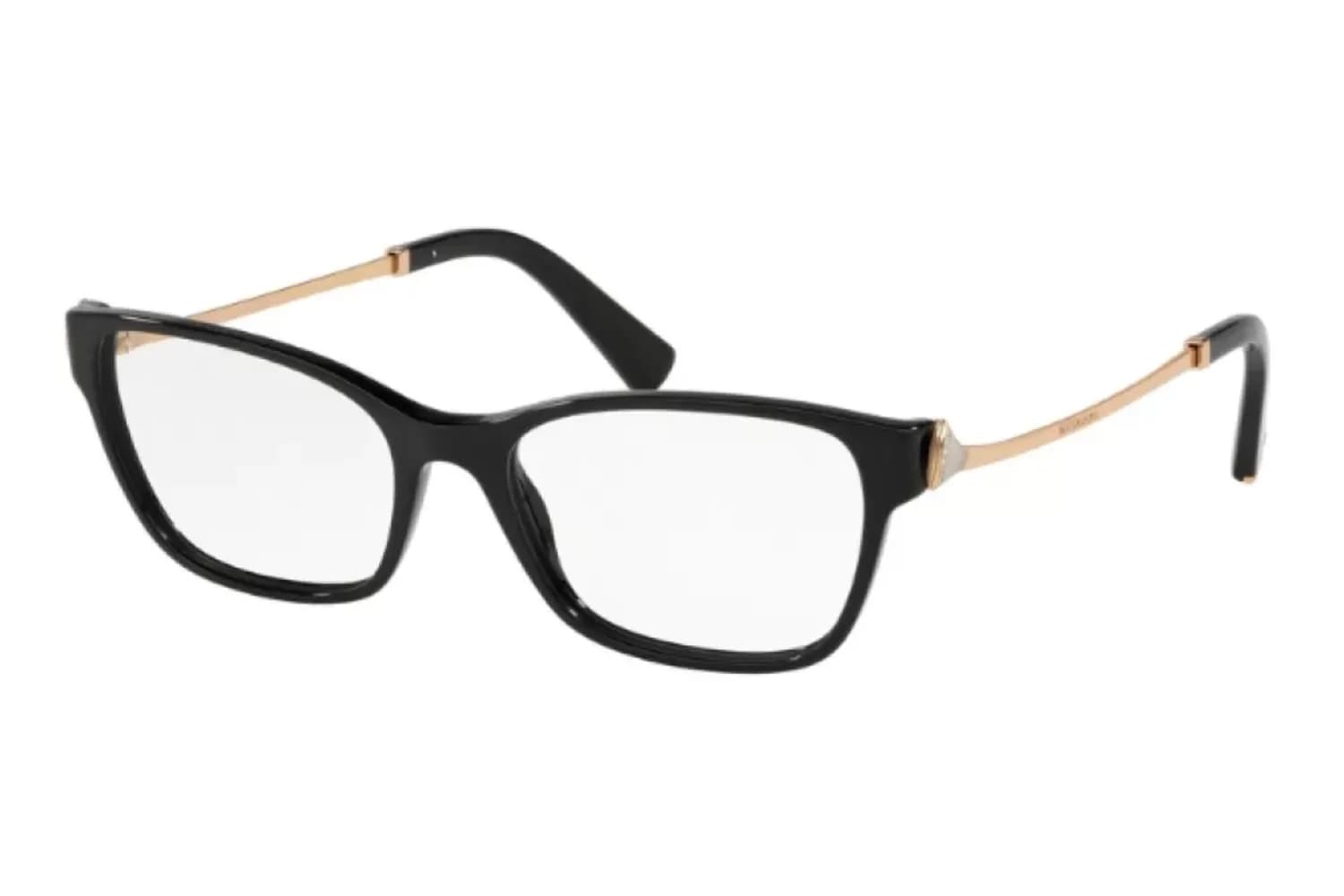 Bvlgari Frame 4159B in Black (501), front three-quarter view