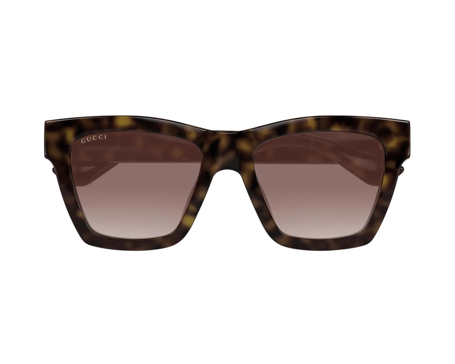 Gucci Sunglasses GG1714S in Havana (002), straight front view