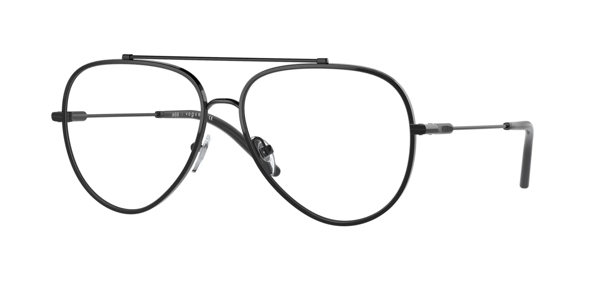 Vogue Eyewear Frame VO4213 in Black (352), front three-quarter view
