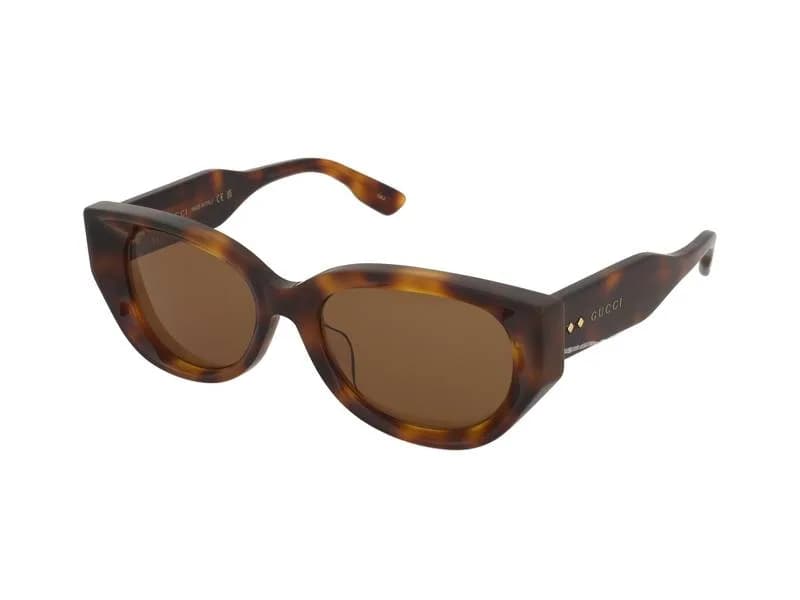 Gucci Sunglasses GG1532SA in Havana (002), front three-quarter view