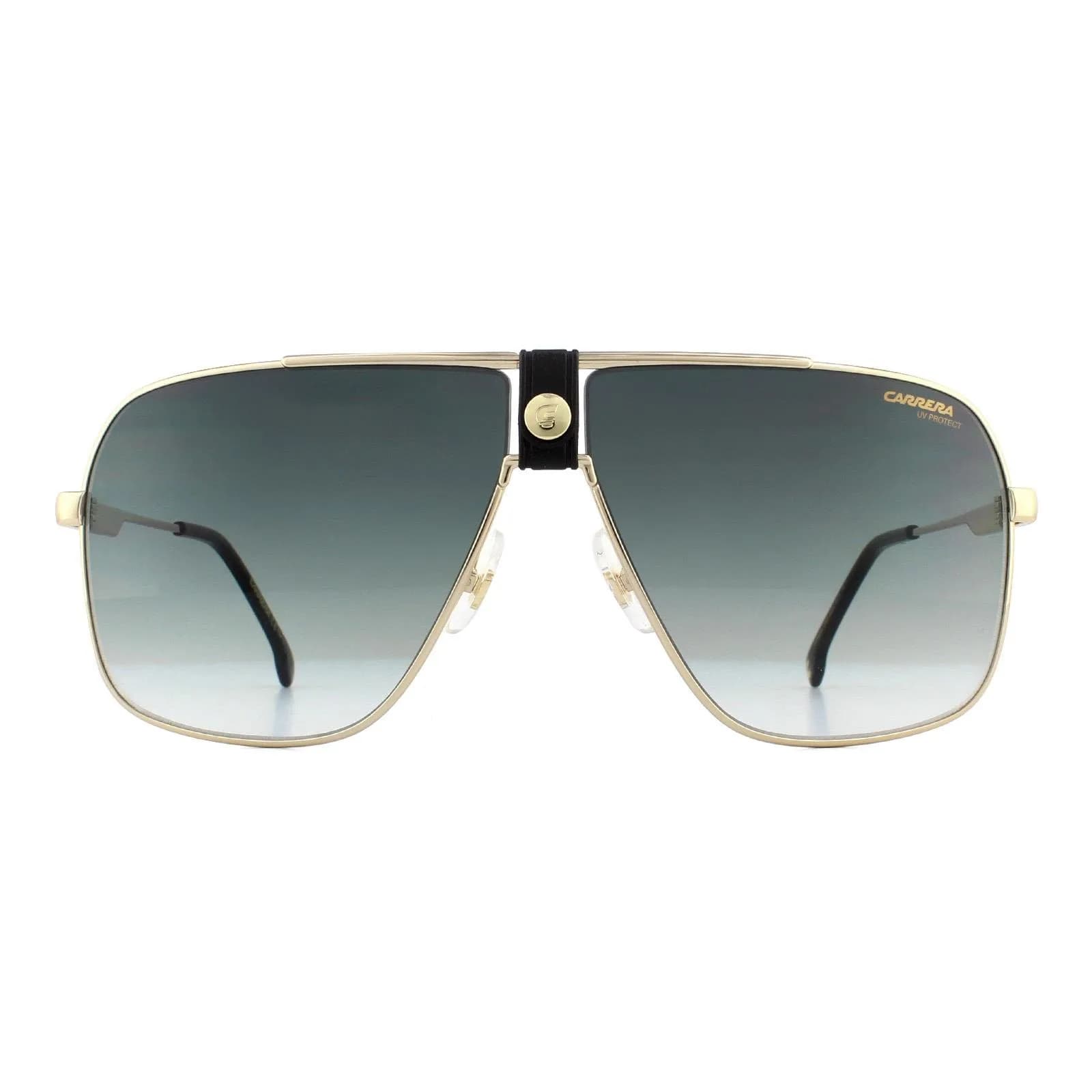 Carrera Sunglasses 1018/S in Black Gold (2M2), straight front view