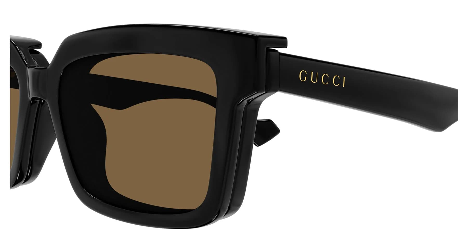 Gucci Sunglasses GG1543S in Black (004), detail view