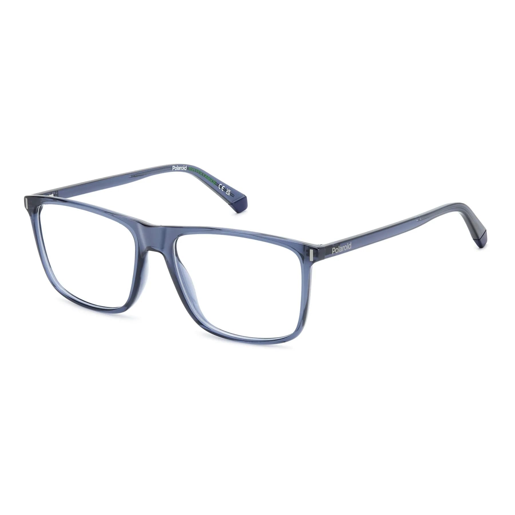 Polaroid Frame PLD D536 in BLUE, three quarter view