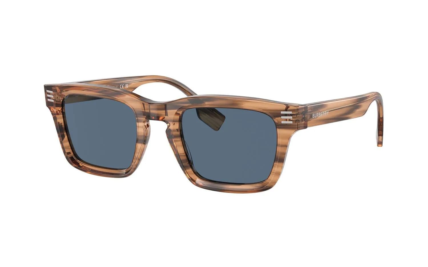 Burberry Sunglasses BE4403 in Brown (4096/80), front three-quarter view