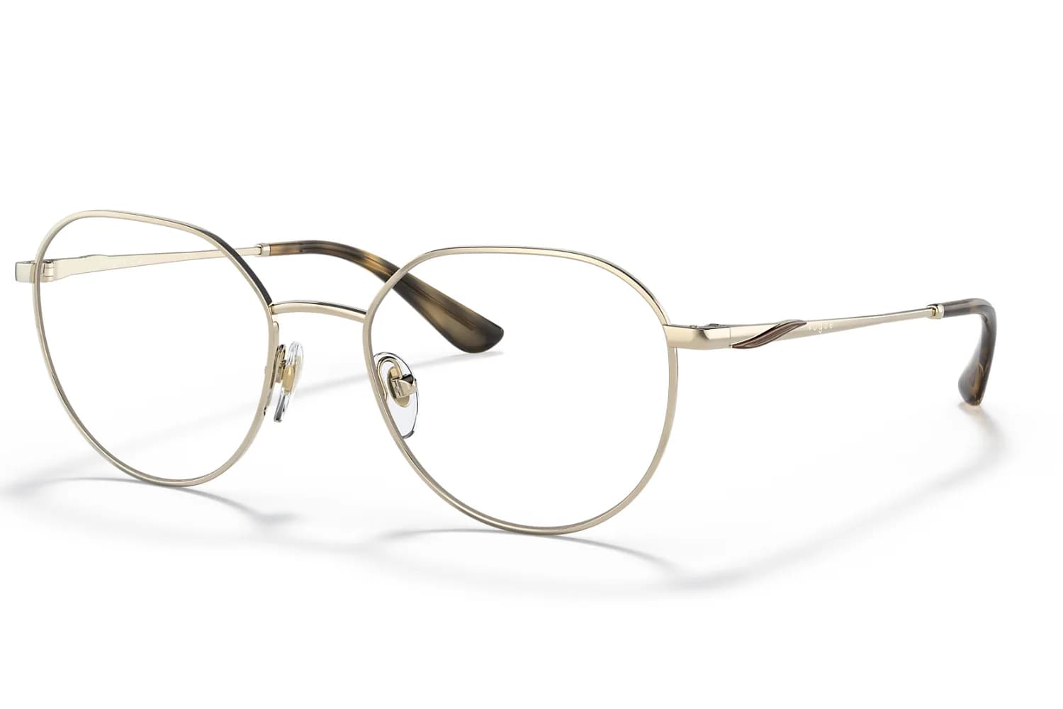 Vogue Eyewear Frame VO4209 in Pale Gold (848), front three-quarter view