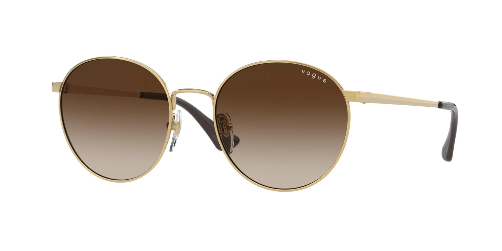 Vogue Eyewear Sunglasses VO4155S in Gold (280/), front three-quarter view