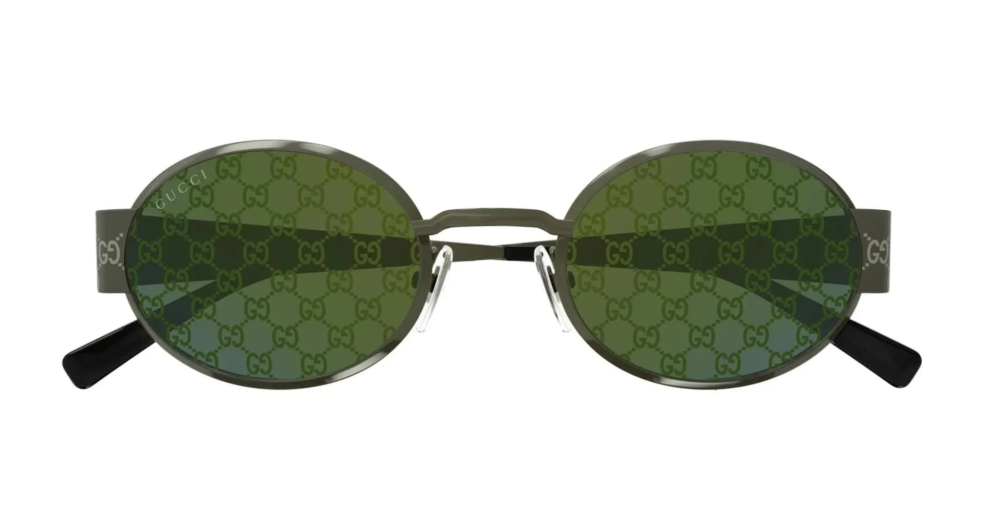 Gucci Sunglasses GG1854S in Green (003), straight front view