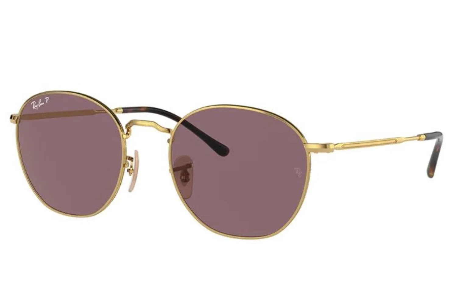 Ray-Ban Sunglasses 3772 in Gold (001/AF), front three-quarter view