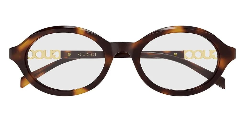 Gucci Frame GG2153O in Havana (005), straight front view