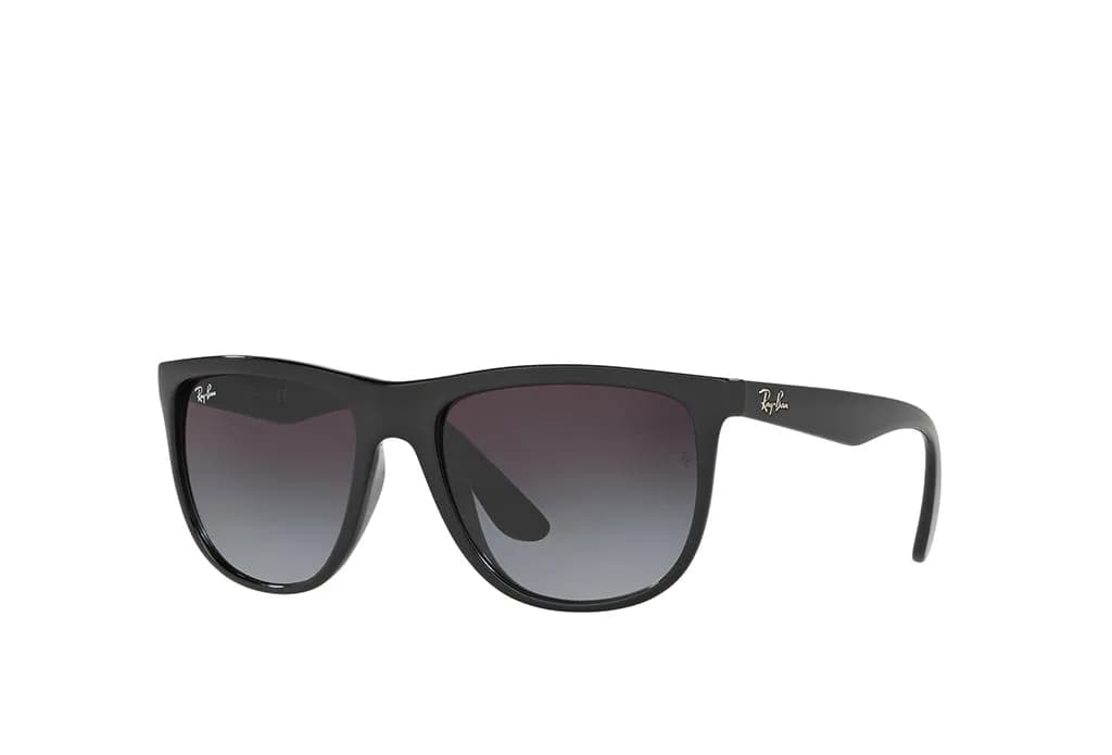 Ray-Ban RB4251I sunglasses in Black / Grey Gradient (601/8G), front three-quarter view