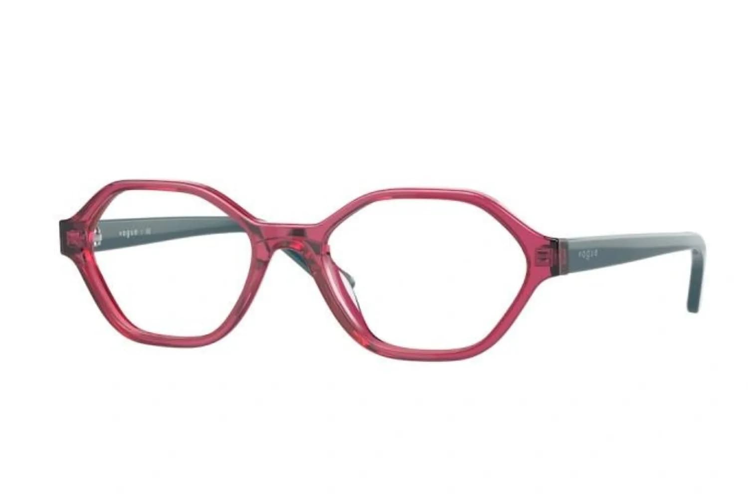 Vogue Eyewear Frame VO2007 in Transparent Red (2831), front three-quarter view