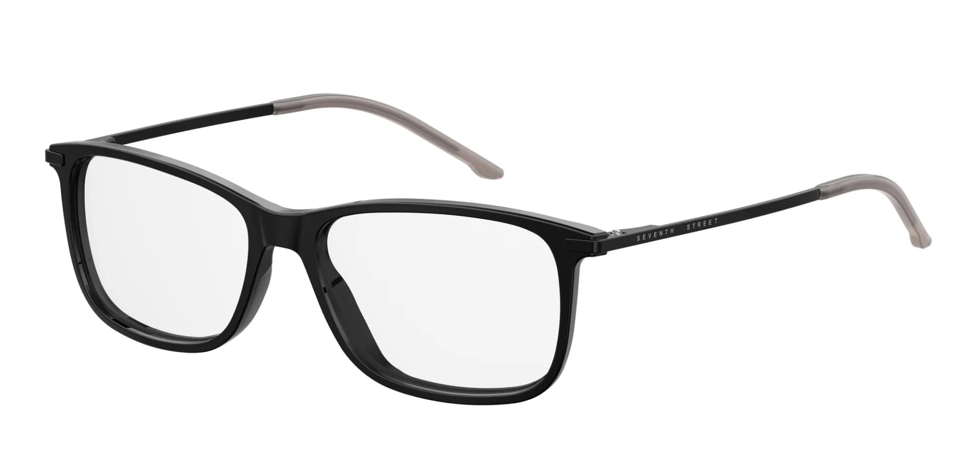 Seventh Street Frame 7A 024 in Black (807), front three-quarter view