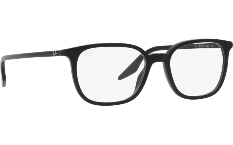 Ray-Ban Frame 5406 in Black (2000), front three-quarter view