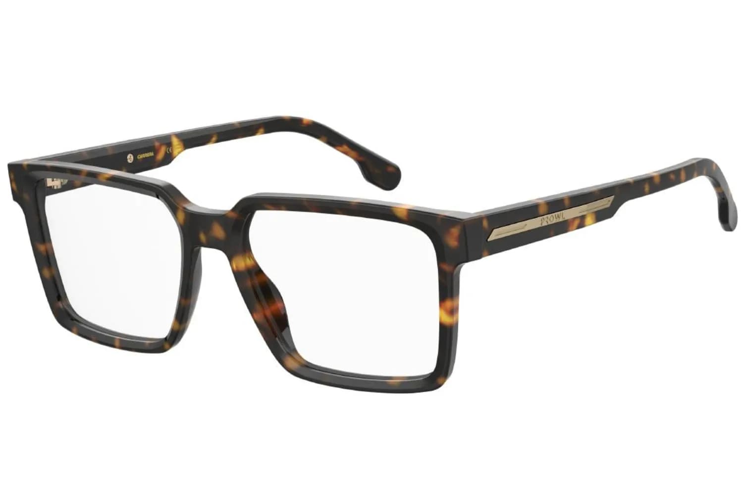 Carrera CA PRW 7/IN Eyeglasses in Havana (086), front three-quarter view
