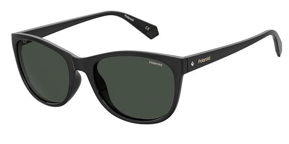 Polaroid Sunglasses PLD 4099/S in Black (807), front three-quarter view