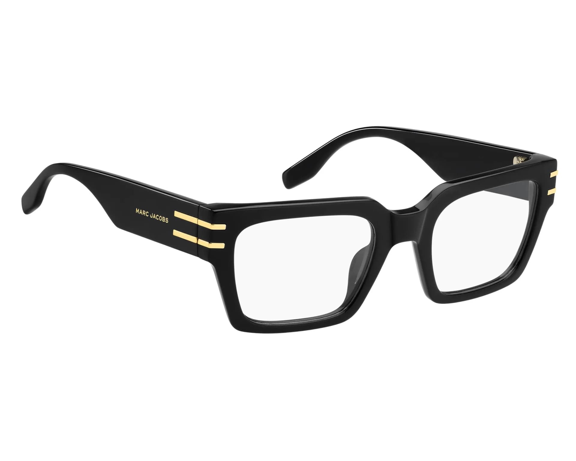 Marc Jacobs Frame 879 in Black (2M2), front three-quarter view