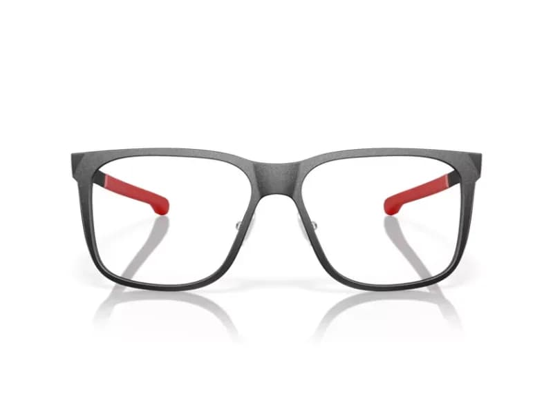 Oakley Hip Tone OX8182 eyeglasses in Satin Light Steel (04), straight front view