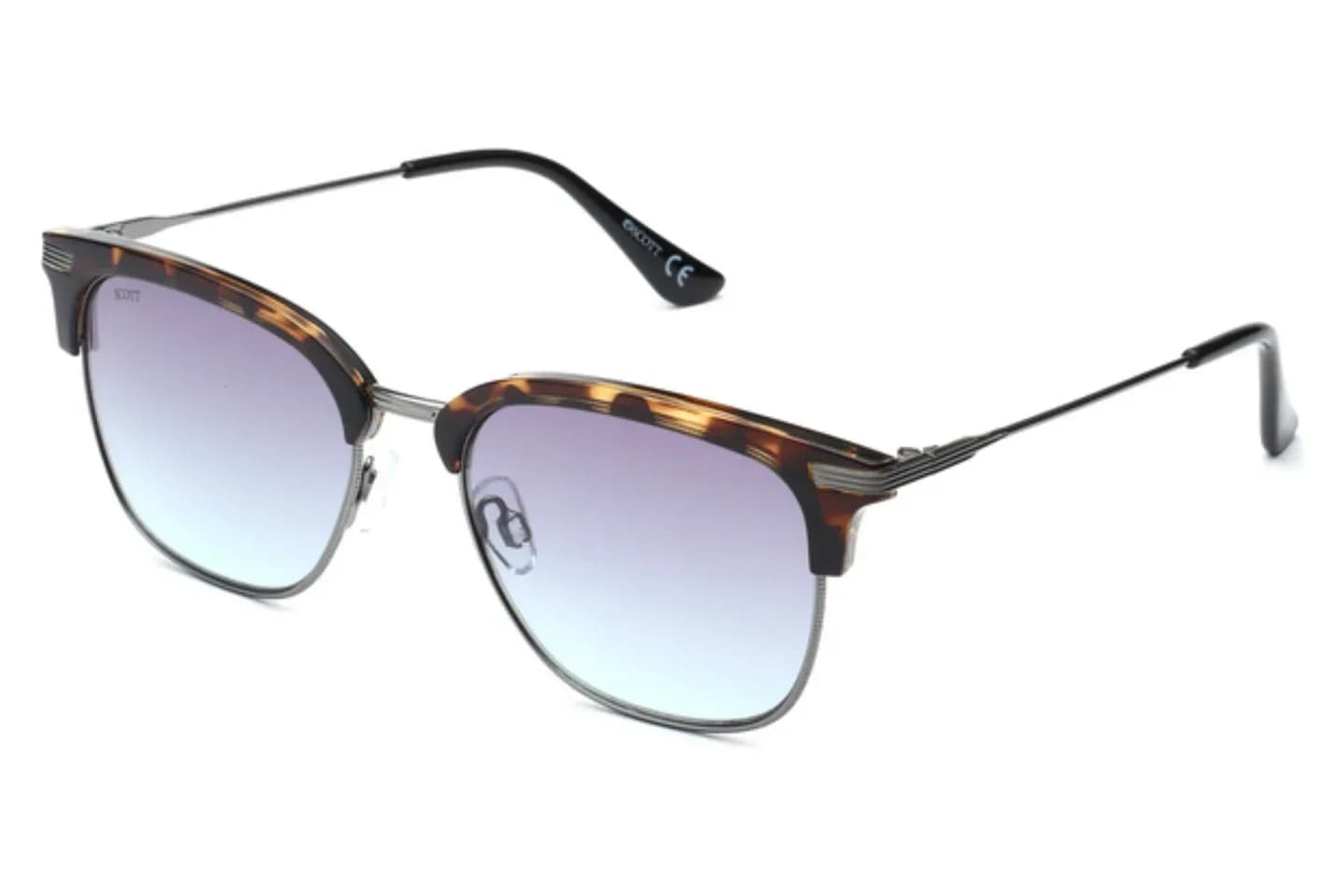 Scott 2961 William sunglasses in havana (C3), front three-quarter view