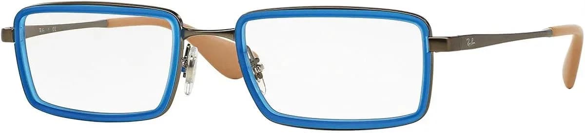 Ray-Ban Frame 6337 in Gunmetal (2620), front three-quarter view
