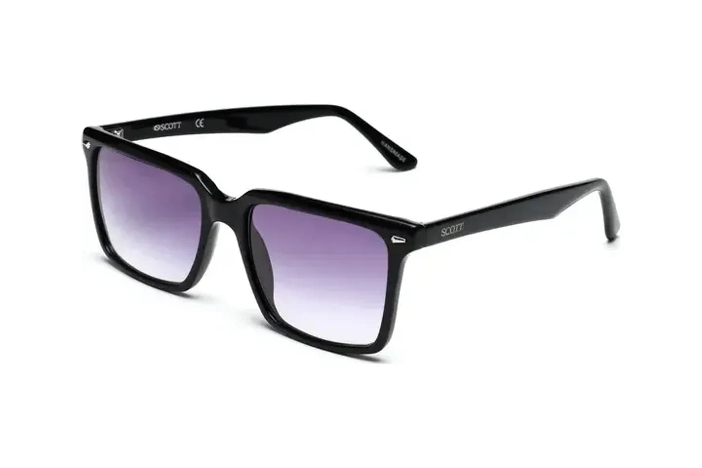 Scott SC10013 Forest sunglasses in Black (C3), front three-quarter view