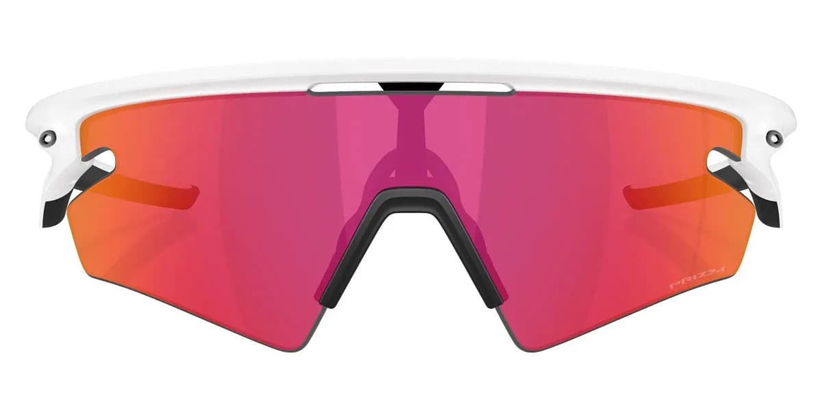 Oakley Sunglasses OO9499 in Matte White / Prizm Field (02), front three-quarter view