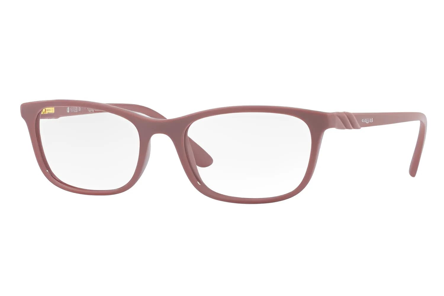 Vogue Eyewear VO5181II eyeglasses, colour 2565 dusty rose acetate rectangular frame, front three-quarter view