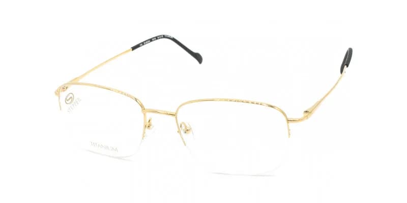 Stepper Frame 60264 in Gold (F010), front three-quarter view